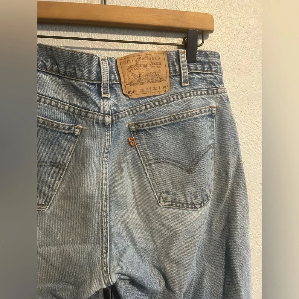 Levi’s vintage orange tab 550’s jeans